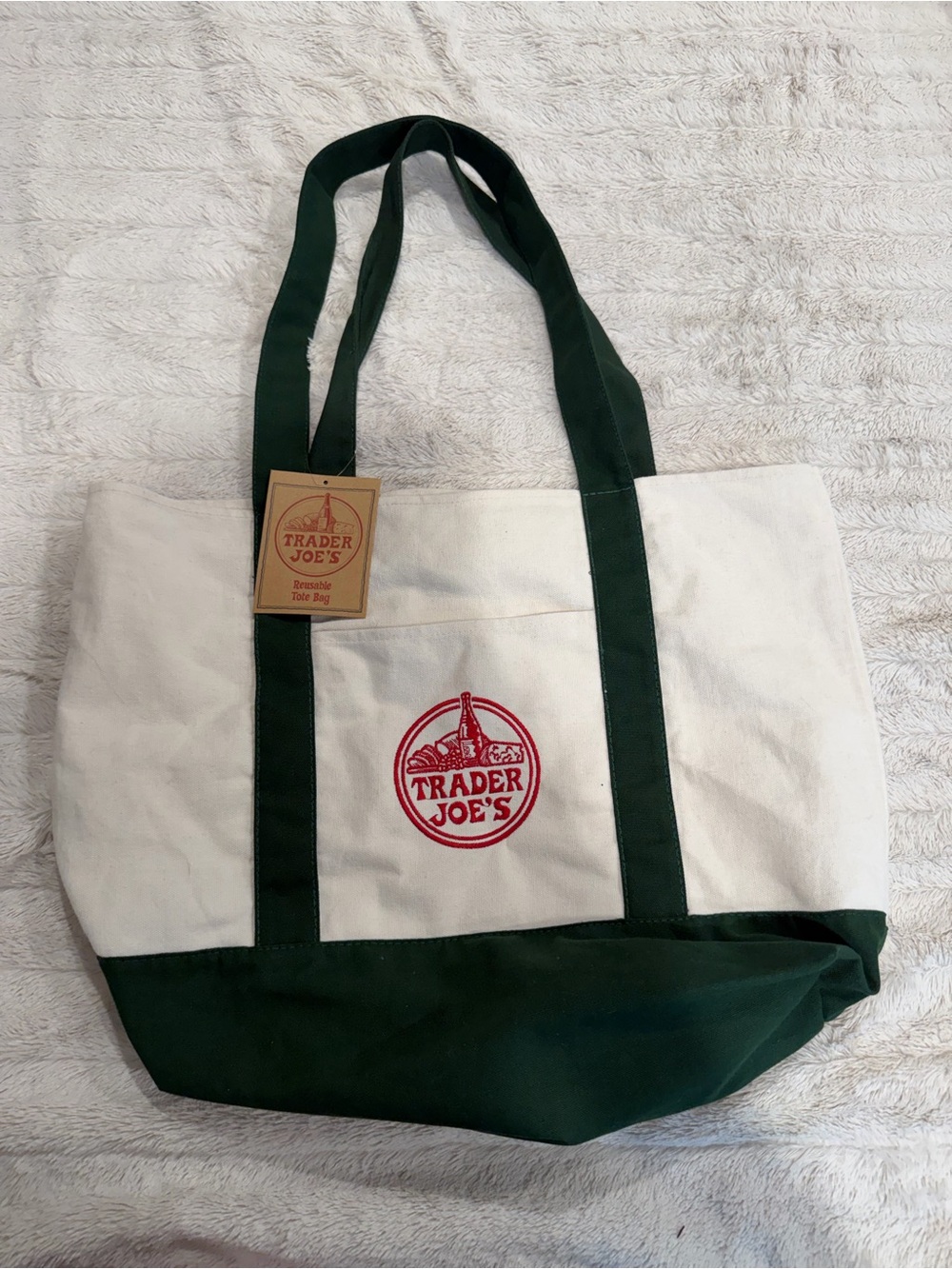 Large Green Trader Joe’s Bag
